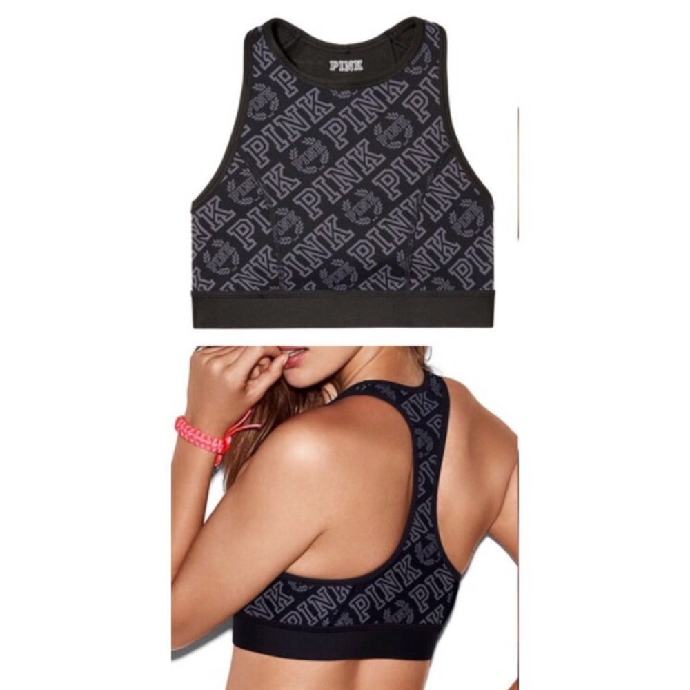 PINK VICTORIA’S SECRET | High Neck Reversible Bra